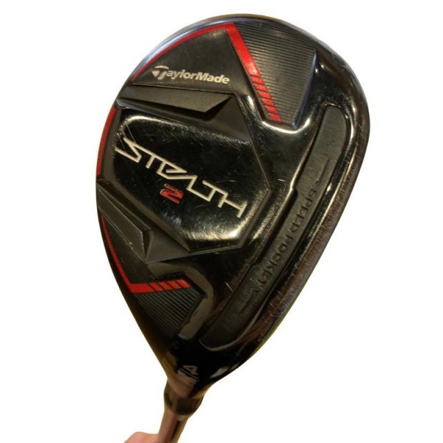 【中古】 テーラーメイド STEALTH2 U4 ユーティリティ UT TENSEI RED TM60(STEALTH UT) (フレックスS) メンズ 男性用 右利き 右用 Cランク ゴルフクラブ