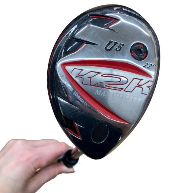 【中古】 キャスコ K2K MAX ワンレングスユーティリティ U5 ユーティリティ UT オリジナルカーボン (フレックスその他) メンズ 男性用 右利き 右用 Cランク ゴルフクラブ