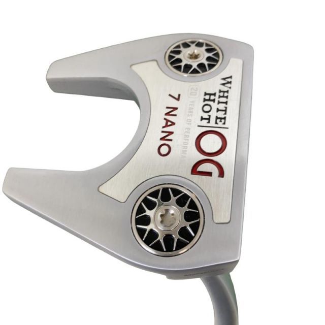 【中古】 オデッセイ WHITE HOT OG #7 NANO 33インチ パター PT スチール (フレックスその他) メンズ 男性用 右利き 右用 Bランク ゴルフクラブ