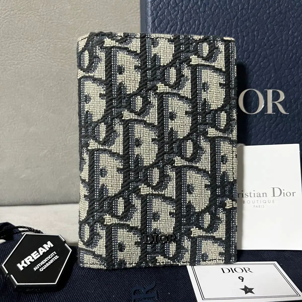 新品級 Dior オブリーク オーガナイザー カードウォレット
