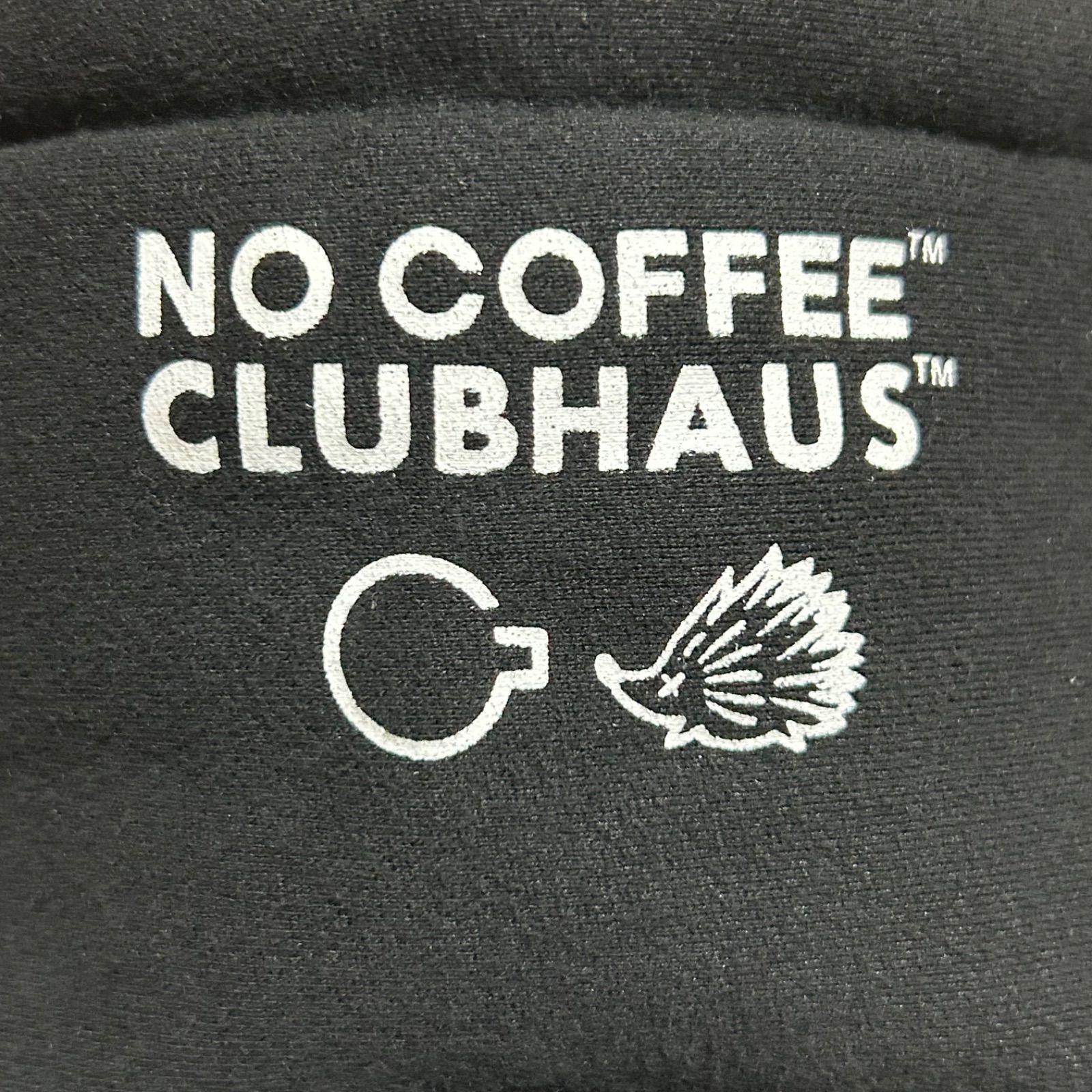 NO COFFEE × CLUBHAUS NO GOLF スウェット パーカー ノーコーヒー