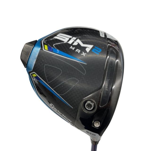 【中古】 テーラーメイド SIM2 MAX 10.5° ドライバー DR 純正特注シャフト (フレックスS) メンズ 男性用 右利き 右用 Cランク ゴルフクラブ