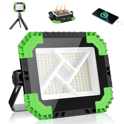 ☆新品☆MEIKEE LED 投光器 作業灯 20000mAH 200W相当 ランタン充電式 屋外 ソーラー充電/Type-c充電 高輝度 4つのモード 残量表示機能 2段階調光 IPX6防水防塵 ポータブルワークライト コンパクト 夜間工事 作業 夜間釣り