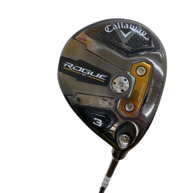 【中古】 キャロウェイ ROGUE ST LS(アジャスタブル) 3W フェアウェイウッド FW リシャフト (フレックスその他) メンズ 男性用 右利き 右用 Cランク ゴルフクラブ