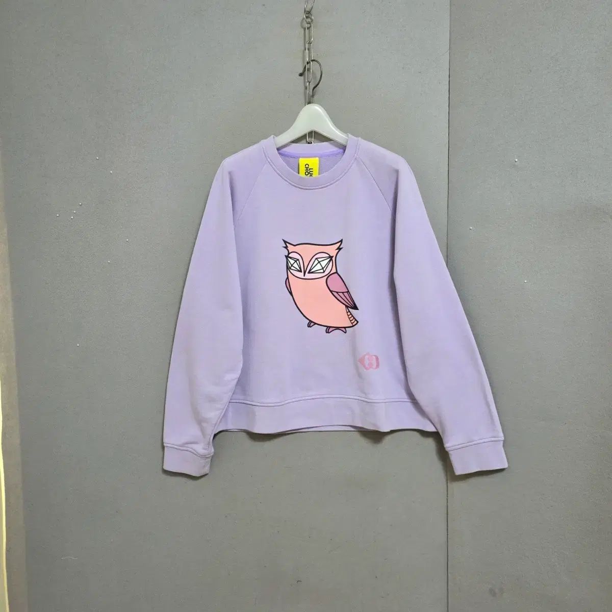 LUCKY CHOUETTE ラッキーシュエトゥ ライトパープル スウェット 36 n5804
