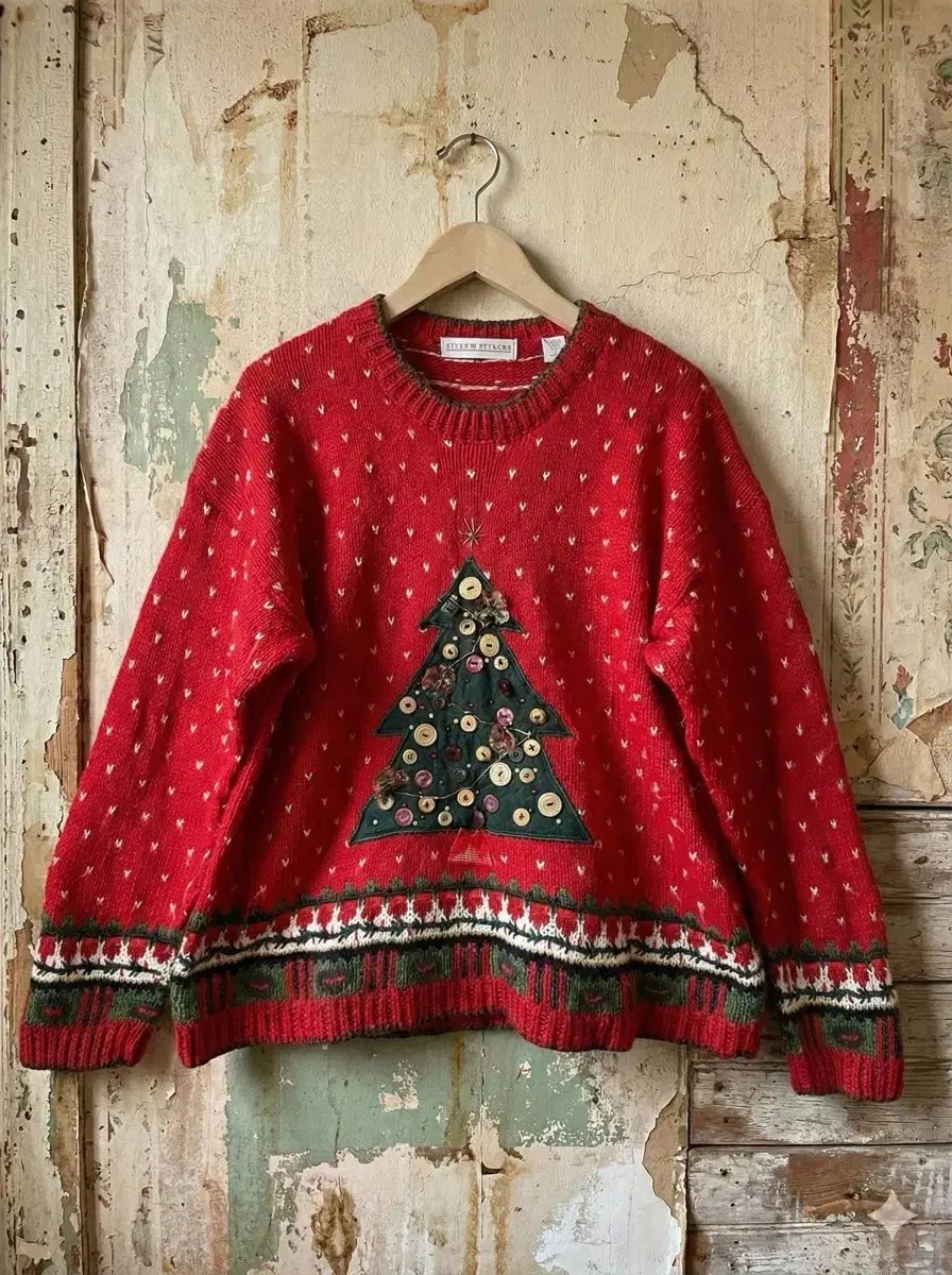 バレリー・スティーヴンス (Valerie Stevens) の クリスマス ニット 6,500円