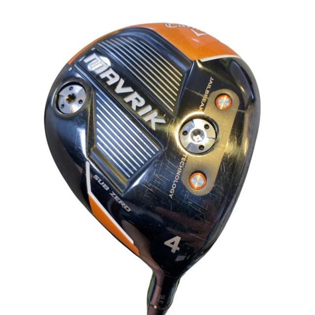 【中古】 キャロウェイ MAVRIK SUBZERO 4W USA フェアウェイウッド FW 純正特注シャフト (フレックスS) メンズ 男性用 右利き 右用 Cランク ゴルフクラブ