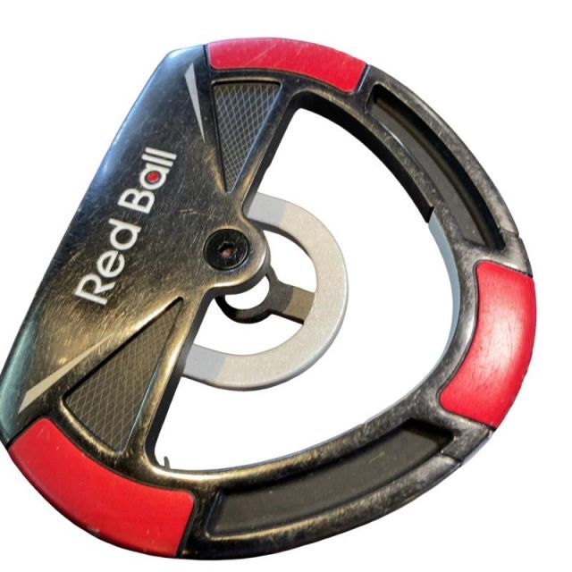 【中古】 オデッセイ RED BALL 34インチ レフティ パター PT スチール (フレックスその他) メンズ 男性用 左利き レフティ 左用 Dランク ゴルフクラブ