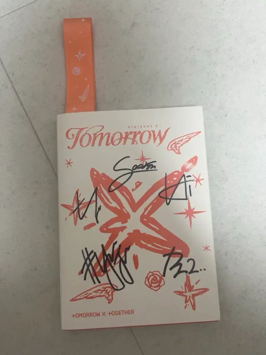 TOMORROW X TOGETHER(TXT) サイン アルバム