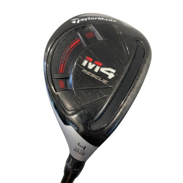 【中古】 テーラーメイド M4(2021) U4 ユーティリティ UT Fujikura ATMOS Red 7 (フレックスS) メンズ 男性用 右利き 右用 Cランク ゴルフクラブ