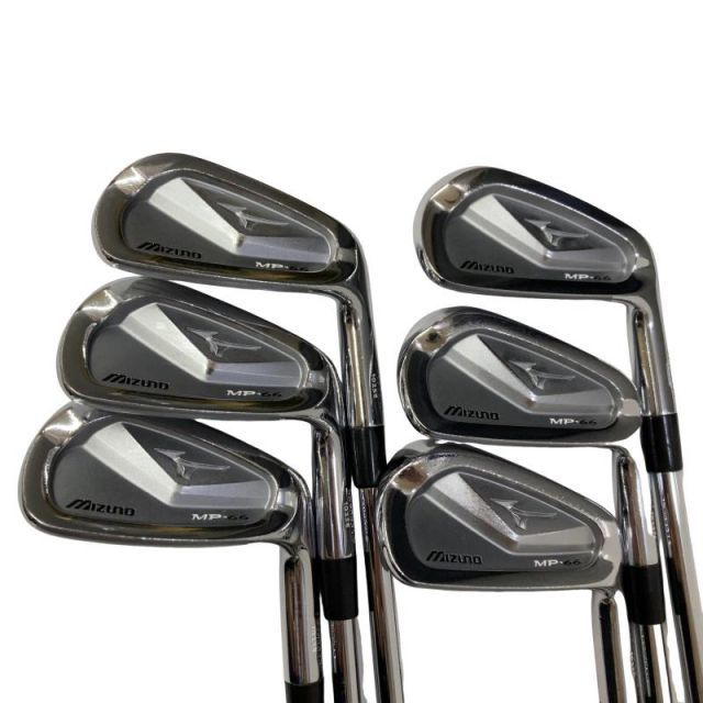 【中古】 ミズノ MP-66 6S アイアンセット IR リシャフト (フレックスその他) メンズ 男性用 右利き 右用 Cランク ゴルフクラブ