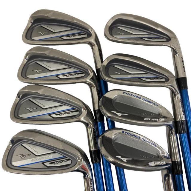 【中古】 ミズノ EURUS 5GO 8S アイアンセット IR EXSAR(EURUS 5GO)アイアン (フレックスR) メンズ 男性用 右利き 右用 Dランク ゴルフクラブ