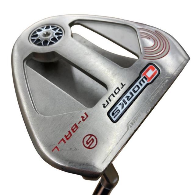 【中古】 オデッセイ O WORKS TOUR SILVER R-BALL 34インチ パター PT スチール (フレックスその他) メンズ 男性用 右利き 右用 Cランク ゴルフクラブ