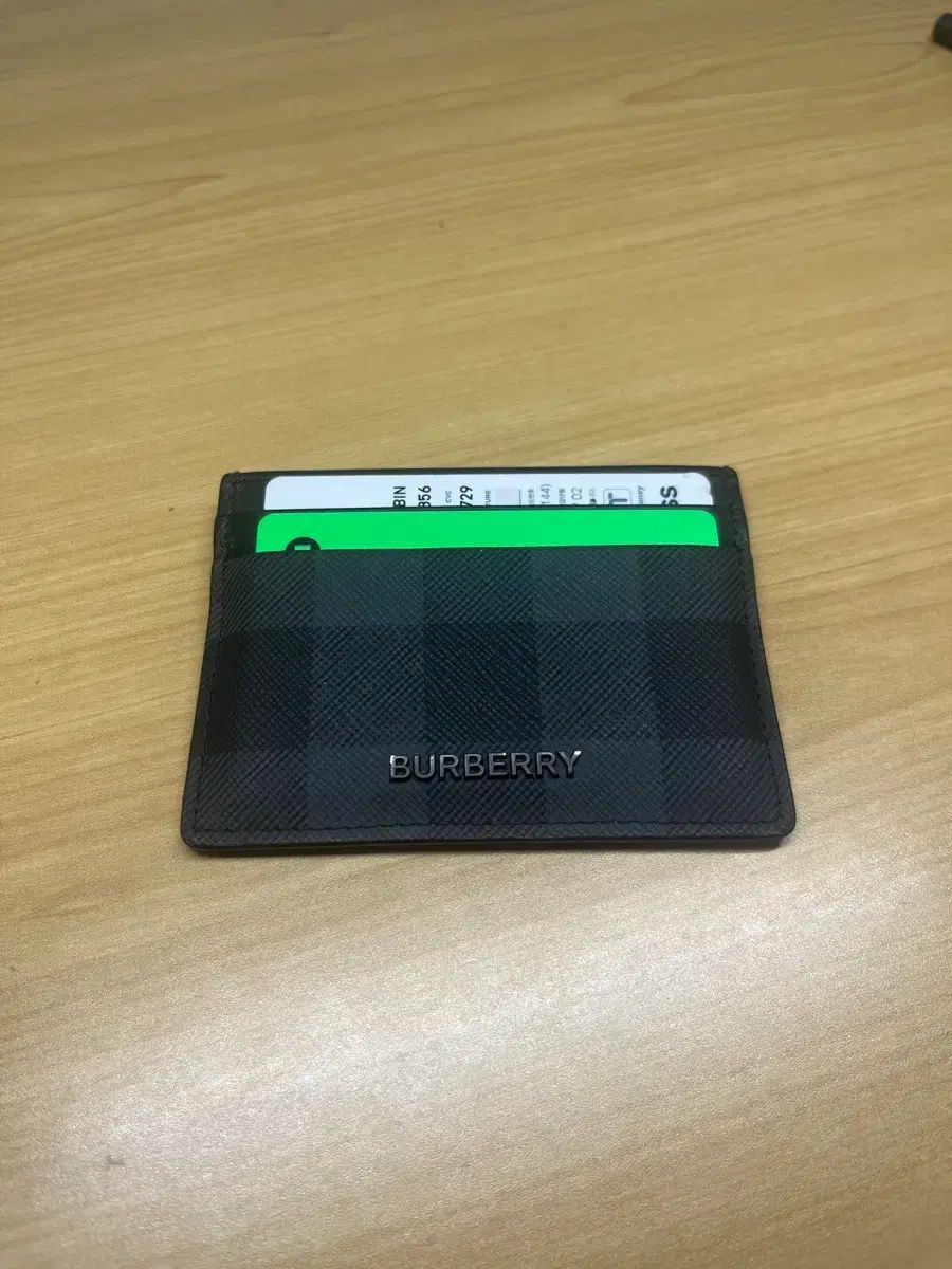 バーバリー カードウォレット ブラック チェック