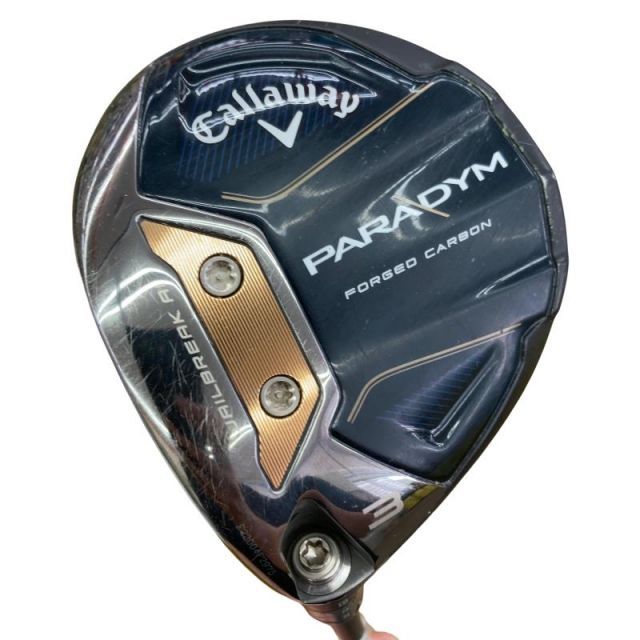 【中古】 キャロウェイ PARADYM 3W レフティ フェアウェイウッド FW 純正特注シャフト (フレックスX) メンズ 男性用 左利き レフティ 左用 Cランク ゴルフクラブ