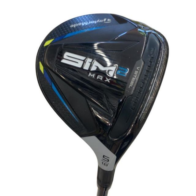 【中古】 テーラーメイド SIM2 MAX 5W フェアウェイウッド FW TENSEI BLUE TM50(SIM2 FW) (フレックスS) メンズ 男性用 右利き 右用 Cランク ゴルフクラブ