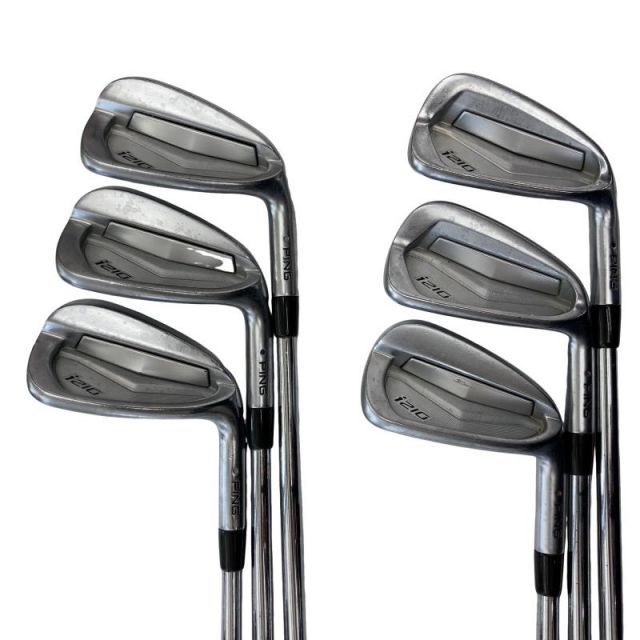 【中古】 ピン i210 6S アイアンセット IR リシャフト (フレックスその他) メンズ 男性用 右利き 右用 Dランク ゴルフクラブ