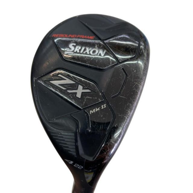 【中古】 ダンロップ SRIXON ZX Mk II HYBRID H4 ユーティリティ UT Diamana ZX-II 60 for Hybrid (フレックスS) メンズ 男性用 右利き 右用 Cランク ゴルフクラブ