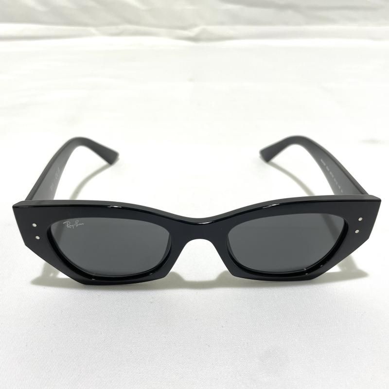【中古】Ray-Ban ZENA BIO-BASED サングラス RB4430F ブラック[19][240019518573]