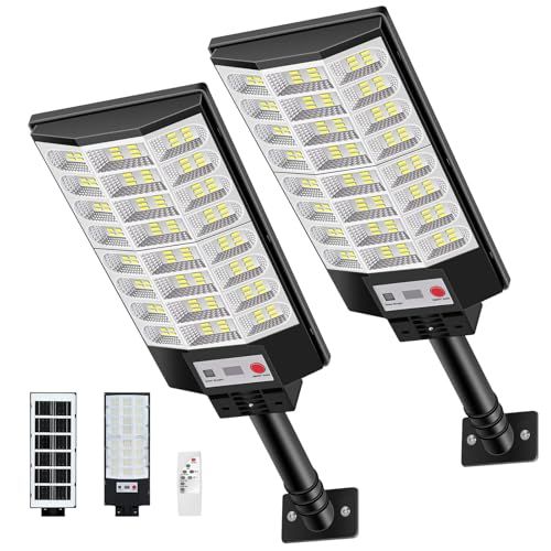 Willmind ソーラーライト 屋外 防水 LED 人感センサー リモコン付 自動点灯消灯 2400LM IP65 6500K 防犯ライト 2個パック★m 7f4ded3e