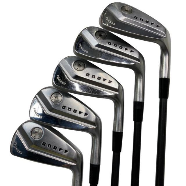 【中古】 ダイワ(グローブライド) ONOFF FORGED(2022) KURO 5S アイアンセット IR リシャフト (フレックスその他) メンズ 男性用 右利き 右用 Dランク ゴルフクラブ