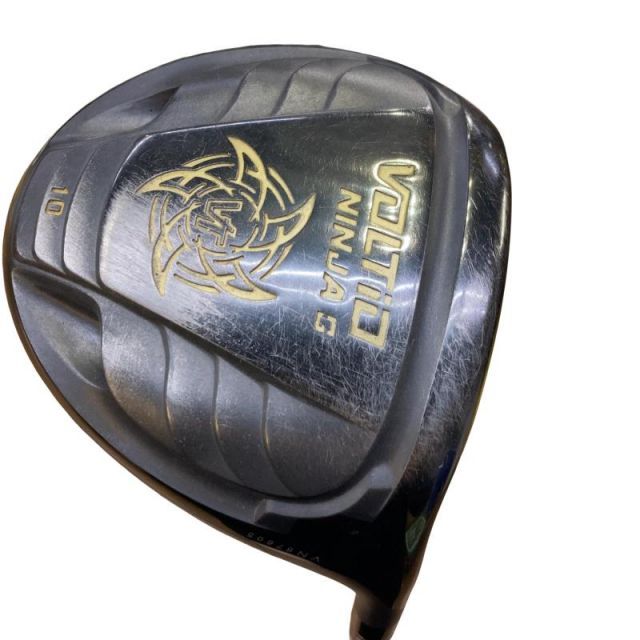 【中古】 カタナゴルフ VOLTiO NINJA 880Hi G(ブラック) 10° ドライバー DR 純正特注シャフト (フレックスR) メンズ 男性用 右利き 右用 Cランク ゴルフクラブ