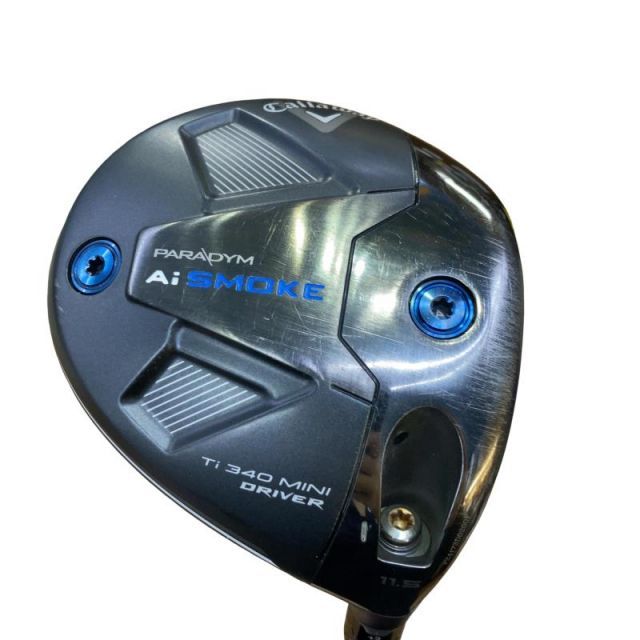 【中古】 キャロウェイ PARADYM Ai SMOKE Ti 340 MINI 11.5° ドライバー DR TENSEI 60 for CW(Ai SMOKE DR) (フレックスS) メンズ 男性用 右利き 右用 Cランク ゴルフクラブ