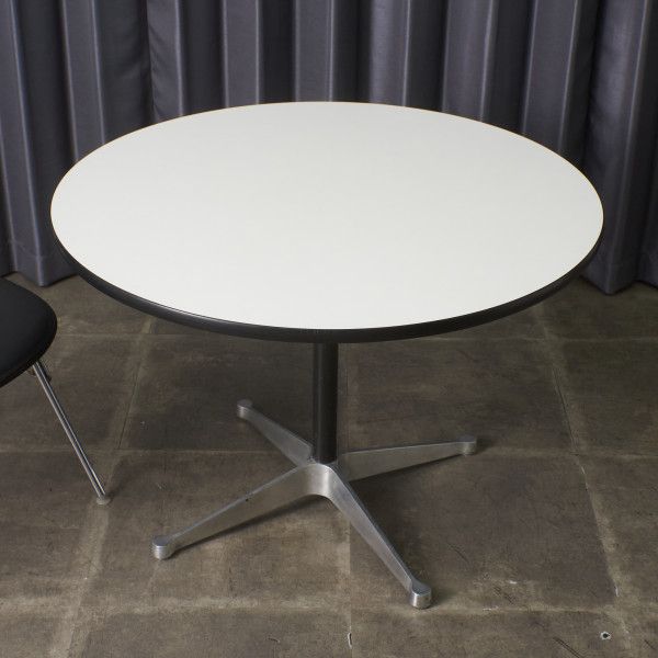 ハーマンミラー Herman Miller コントラクトベース テーブル イームズ コーヒーテーブル 白 ミーティングテーブル Eames 正規品 97112