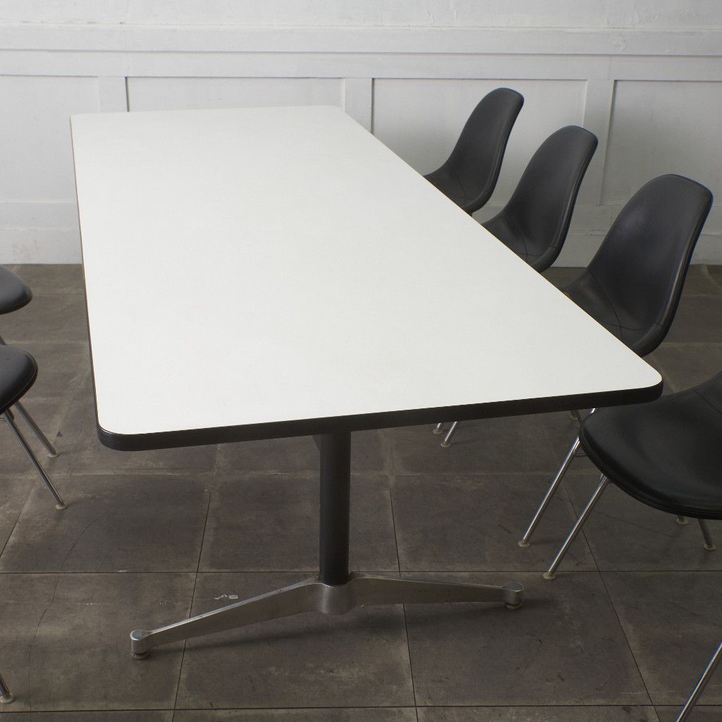 Herman Miller コントラクトベース テーブル イームズ ミーティングテーブル ワークデスク テーブル ハーマンミラー オフィス 97114