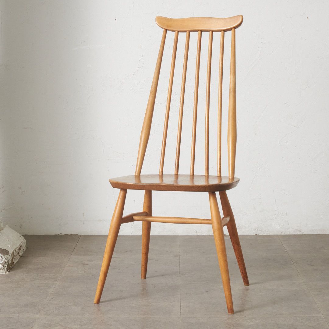 ERCOL ゴールドスミスチェア 英国 ヴィンテージ ダイニングチェア 椅子 ウィンザー チェア 木製 アーコール エルム ビンテージ 97369