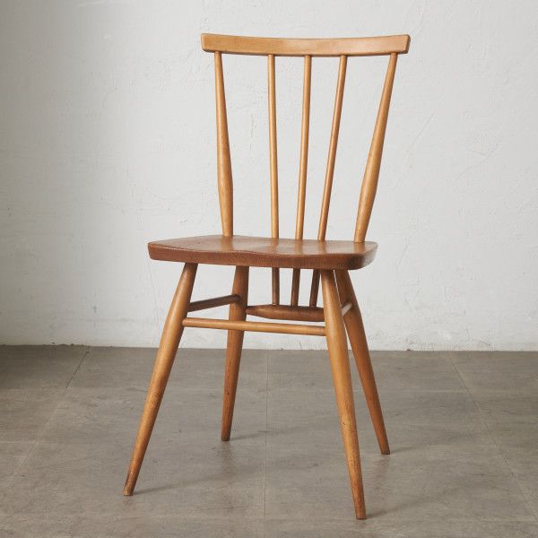 ercol スティックバックチェア ヴィンテージ 英国 アーコール エルム ウィンザーチェア 曲木 椅子 コムバック ダイニングチェア 98045