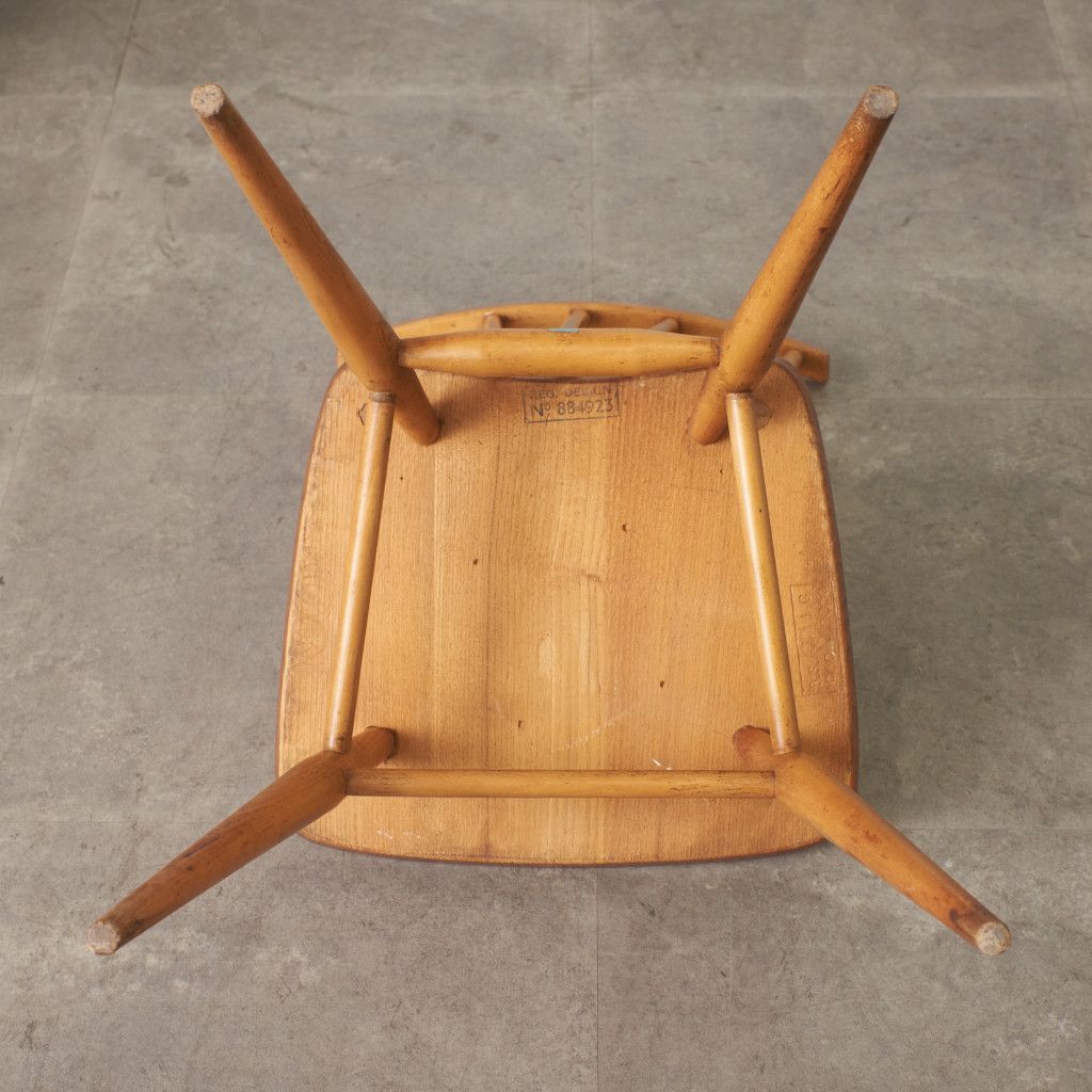 ercol スティックバックチェア ヴィンテージ 英国 アーコール エルム