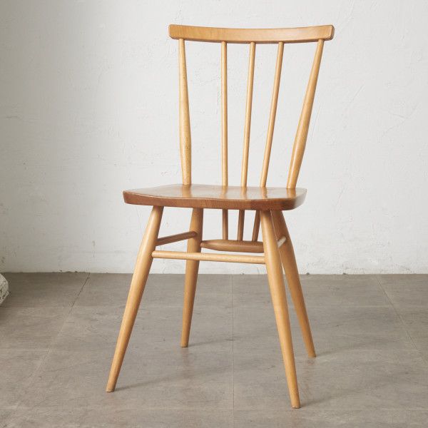 ercol スティックバックチェア ヴィンテージ 英国 アーコール エルム ウィンザーチェア 曲木 椅子 コムバック ダイニングチェア 98047