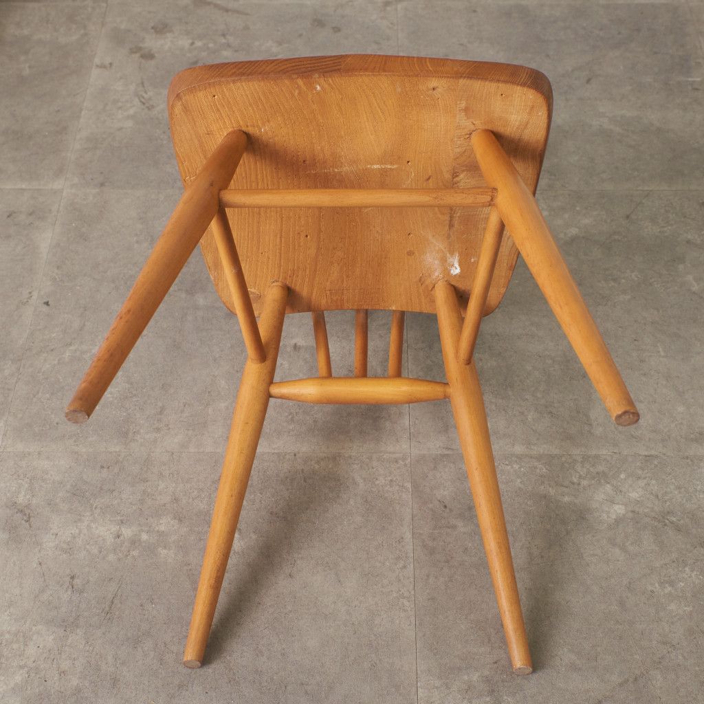 ercol スティックバックチェア ヴィンテージ 英国 アーコール エルム