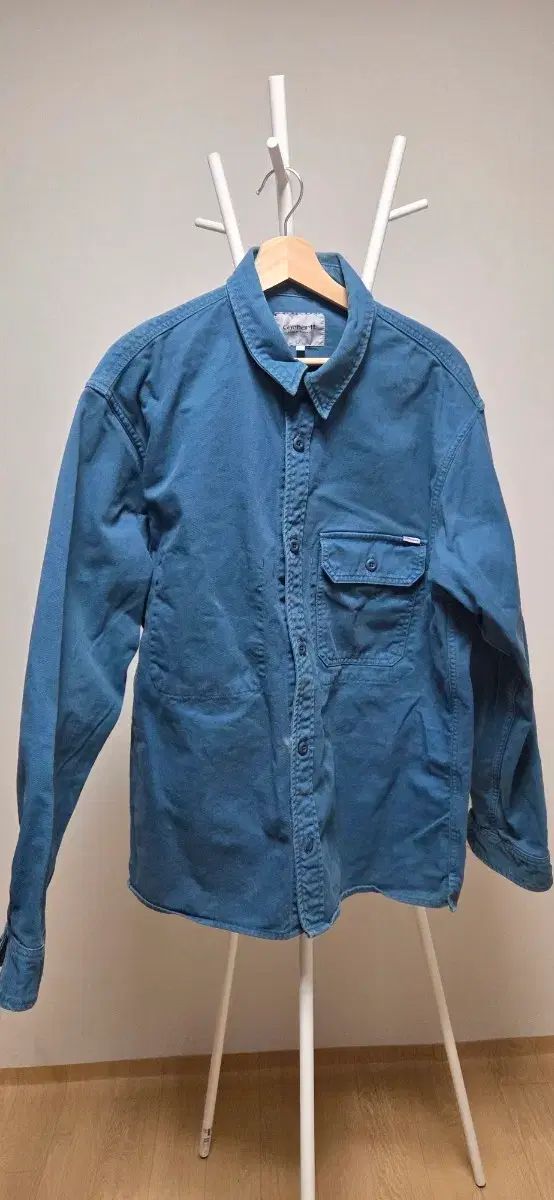 Carhartt WIP(カーハートダブリューアイピー) レノ シャツ プラシアンブルー L