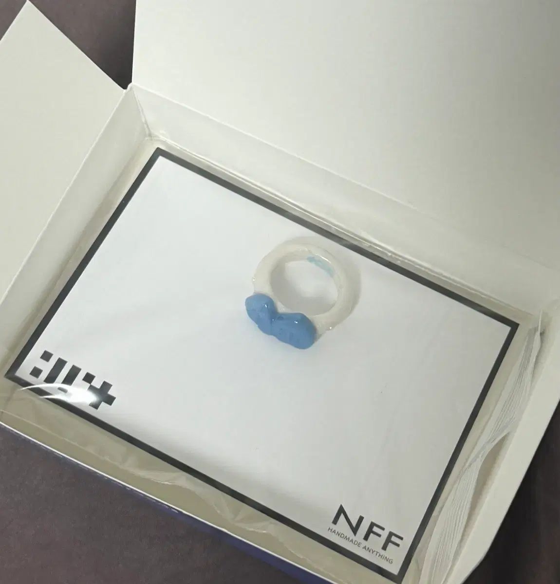 アイレット イッツミー ポップアップ リング NFF DOUBLE HEART RING