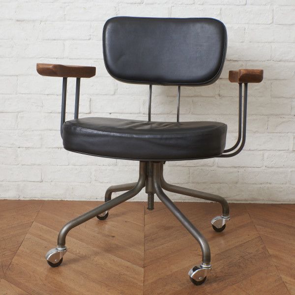 トラック ファニチャー DESKWORK CHAIR アームチェア デスクワークチェア 肘掛け 椅子 本革 デスクチェア イス TRUCK FURNITURE 98199
