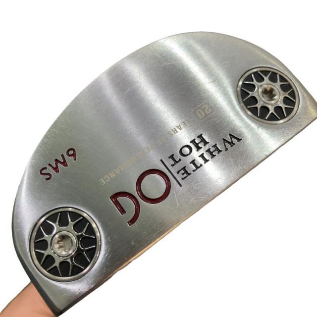 【中古】 オデッセイ WHITE HOT OG #6MS 34インチ パター PT スチール (フレックスその他) メンズ 男性用 右利き 右用 Cランク ゴルフクラブ