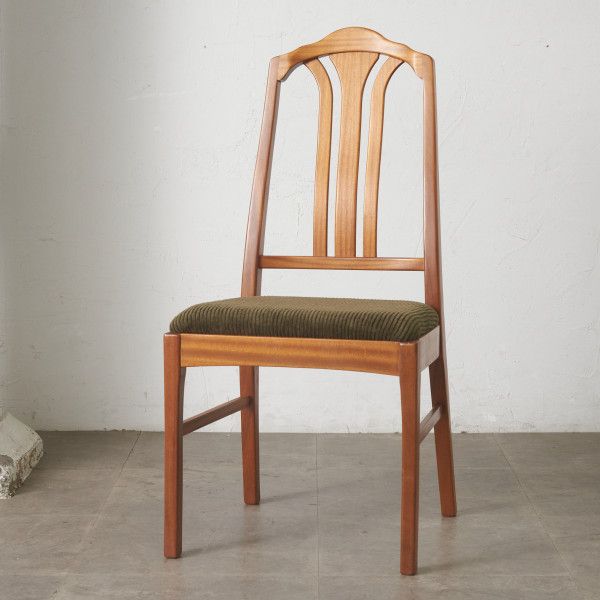 張替済 イギリス Parker Knoll ダイニングチェア ヴィンテージ 北欧 スタイル 椅子 木製 パーカーノール 英国 ビンテージ モダン 98493
