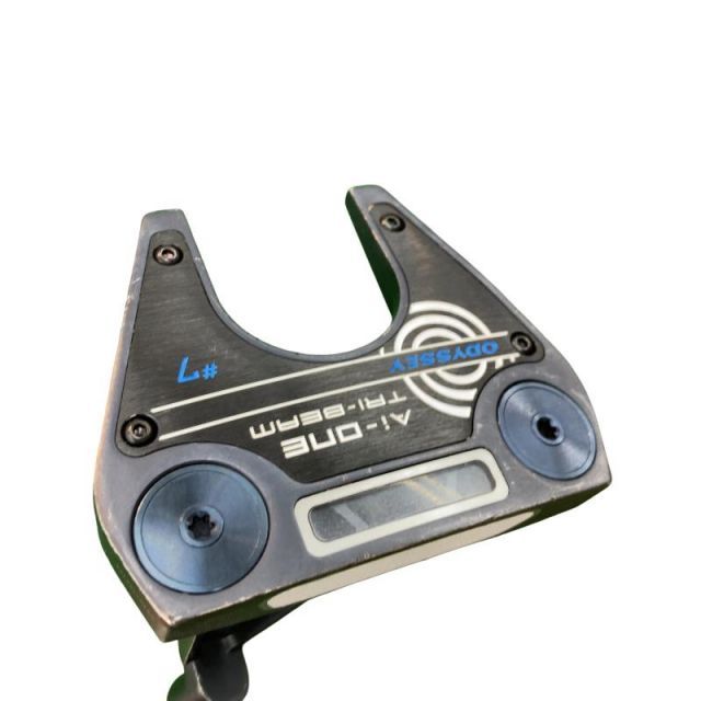 【中古】 オデッセイ Ai-ONE TRI-BEAM #7 33インチ パター PT STROKE LAB 90 スチール (フレックスその他) メンズ 男性用 右利き 右用 Cランク ゴルフクラブ