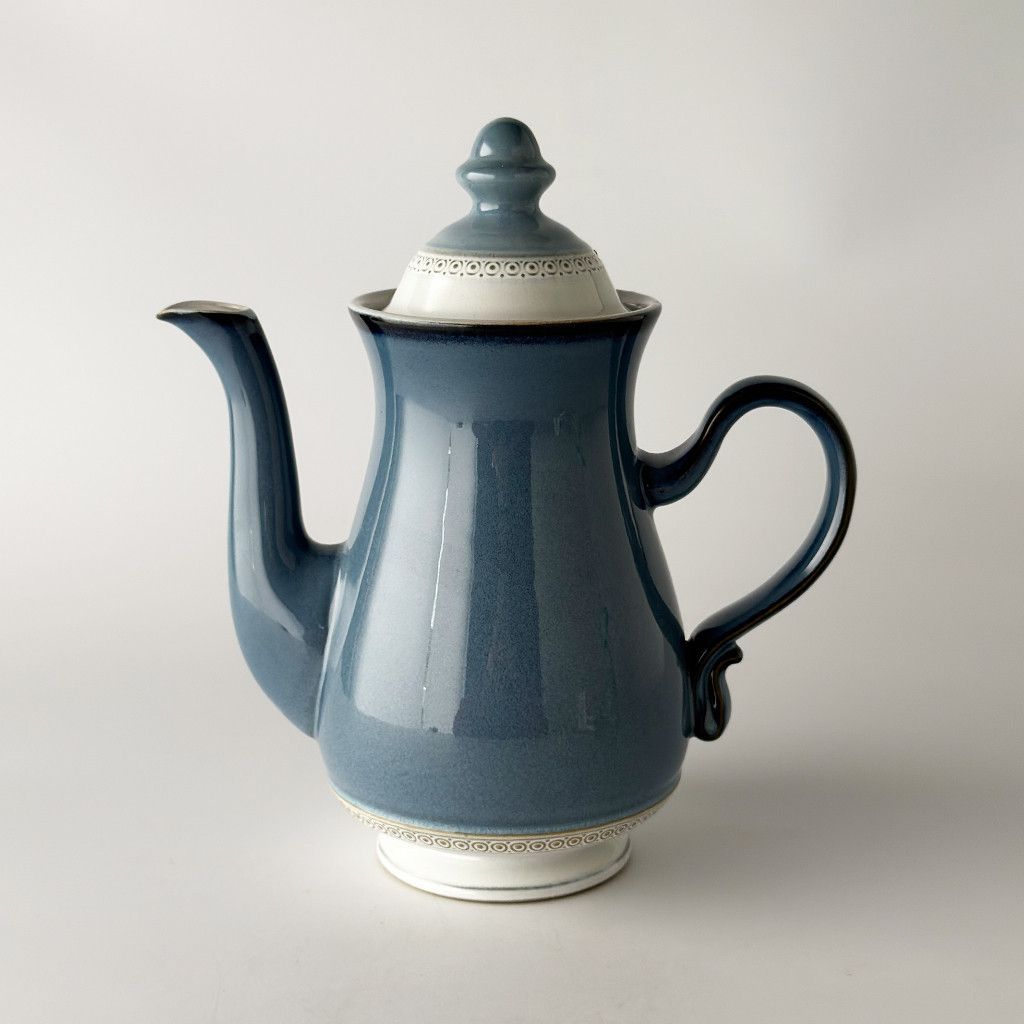 DENBY デンビー Castile カスティーリャ コーヒーポット 英国 ヴィンテージ ポット 食器 陶器 雑貨 コーヒー 98608
