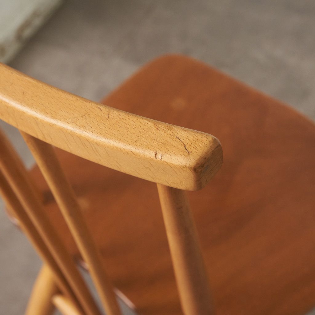 ercol スティックバックチェア ヴィンテージ 英国 アーコール エルム