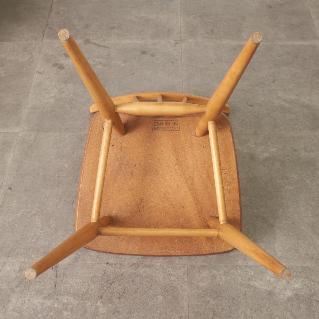 ercol スティックバックチェア ヴィンテージ 英国 アーコール エルム