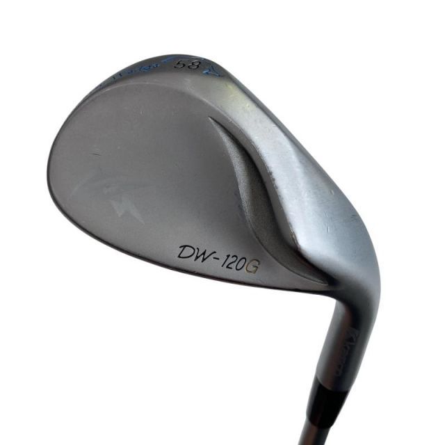 【中古】 キャスコ Dolphin Wedge DW-120G シルバー 58° ウェッジ WG Dolphin DP-201 (フレックスその他) メンズ 男性用 右利き 右用 Cランク ゴルフクラブ