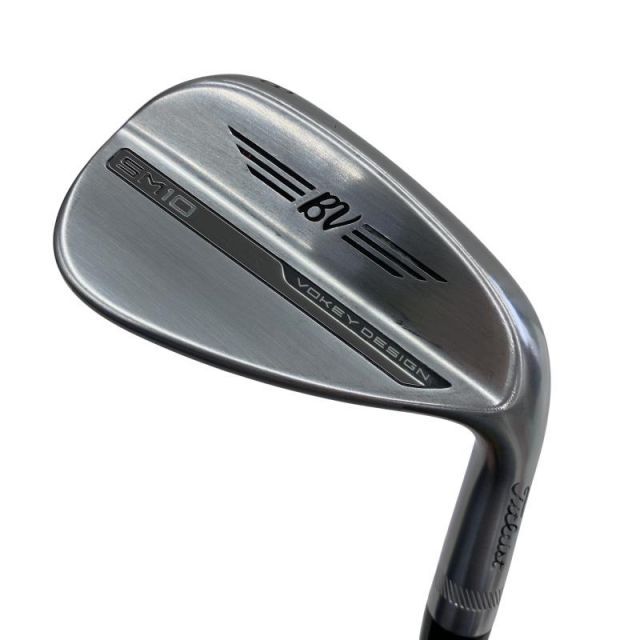 【中古】 タイトリスト VOKEY SPIN MILLED SM10 ツアークロム 48°/10°F ウェッジ WG BV 105 (フレックスその他) メンズ 男性用 右利き 右用 Cランク ゴルフクラブ