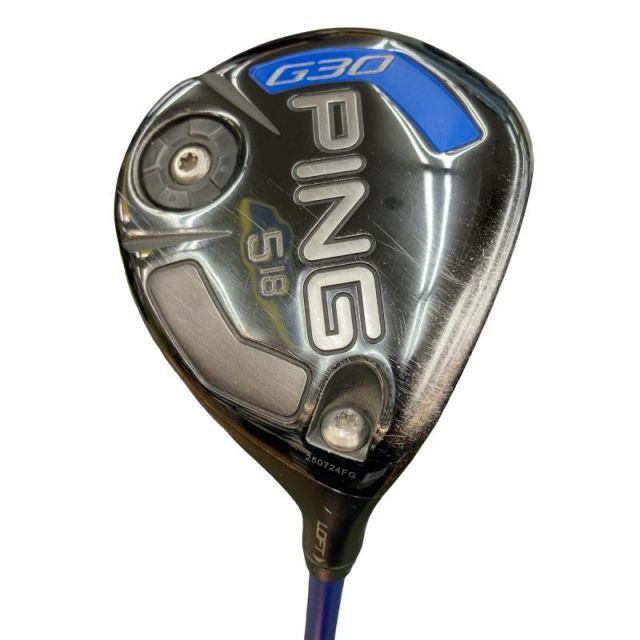 【中古】 ピン G30 5W フェアウェイウッド FW TFC 390(フェアウェイ) (フレックスSR) メンズ 男性用 右利き 右用 Cランク ゴルフクラブ