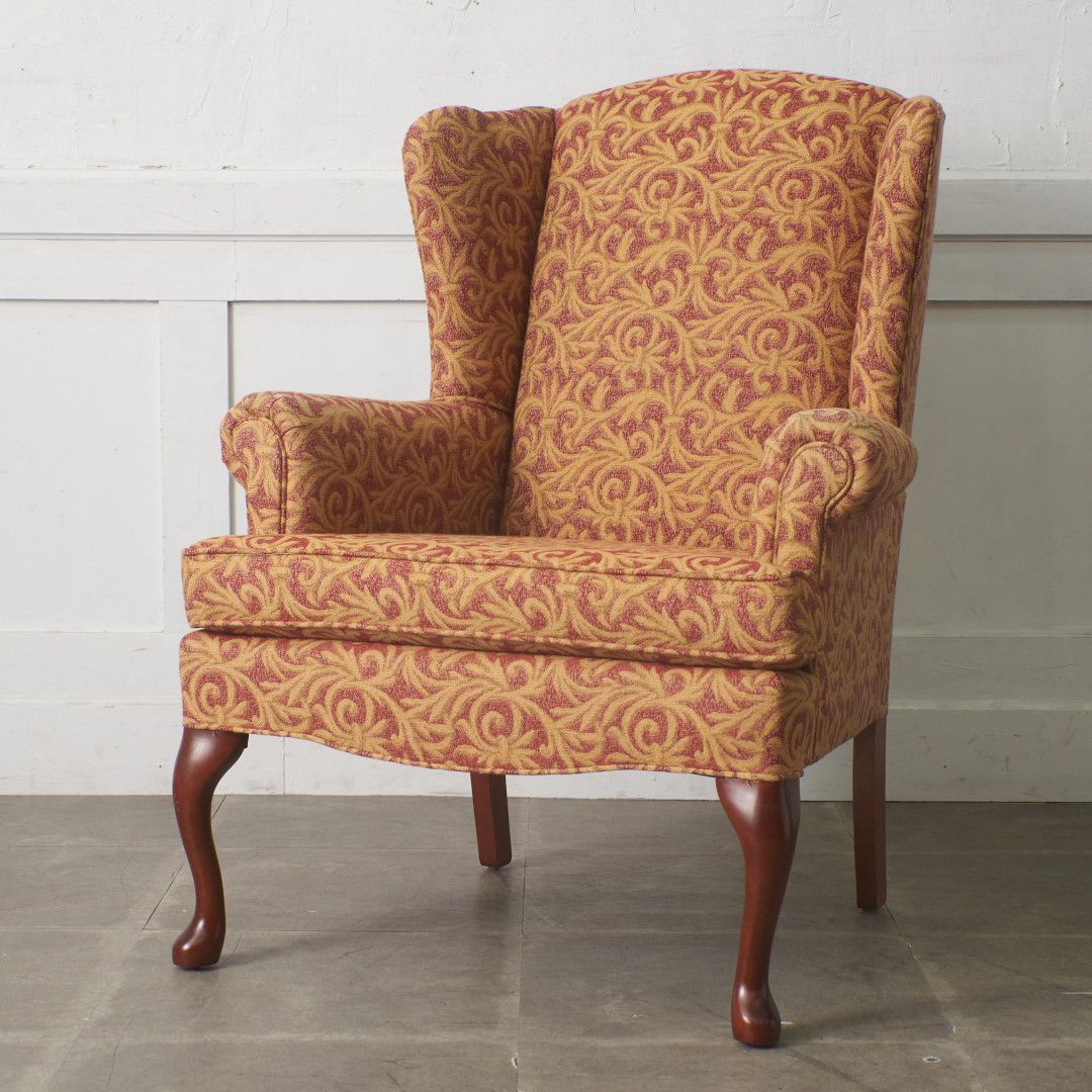 アメリカ D.R. Kincaid Chair Company クラシック ウィングバック チェア シングルソファ 1人掛け ソファ 椅子 アームチェア 99207