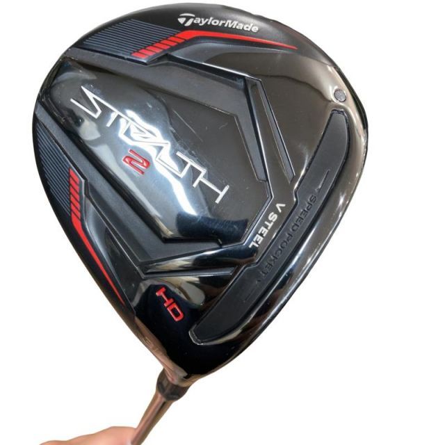 【中古】 テーラーメイド STEALTH2 HD 3W フェアウェイウッド FW TENSEI RED TM50(STEALTH FW) (フレックスS) メンズ 男性用 右利き 右用 Cランク ゴルフクラブ