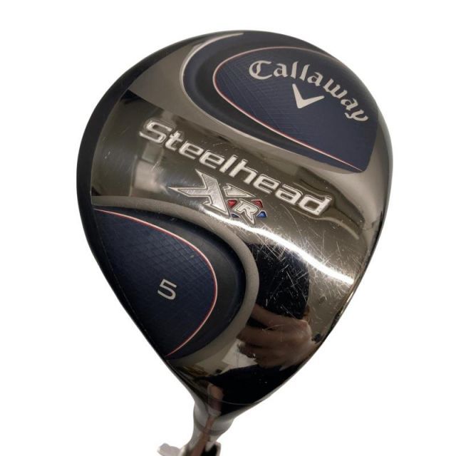 【中古】 キャロウェイ STEELHEAD XR 5W フェアウェイウッド FW 純正特注シャフト (フレックスS) メンズ 男性用 右利き 右用 Cランク ゴルフクラブ
