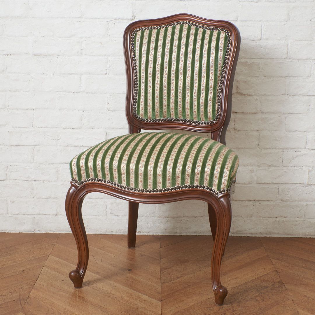 最高級 DREXEL HERITAGE ツーレイン サイドチェア ダイニングチェア マホガニー 椅子 クラシック Touraine ドレクセルヘリテイジ 99533